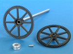 6601590 TWISTER MEDEVAC OUTER SHAFT & BOTH MAIN GEARS